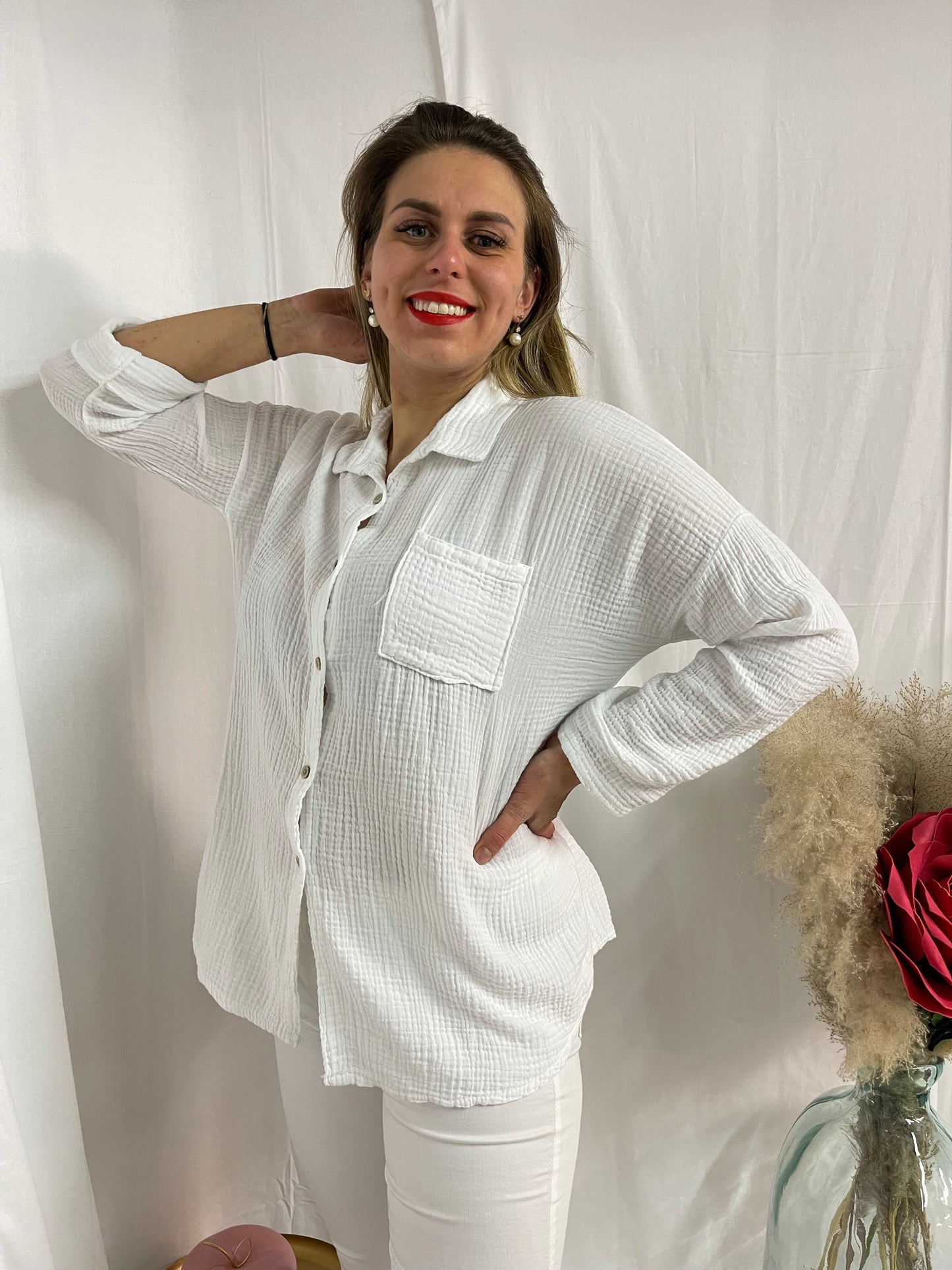 CHEMISE NESAYEM BLANC