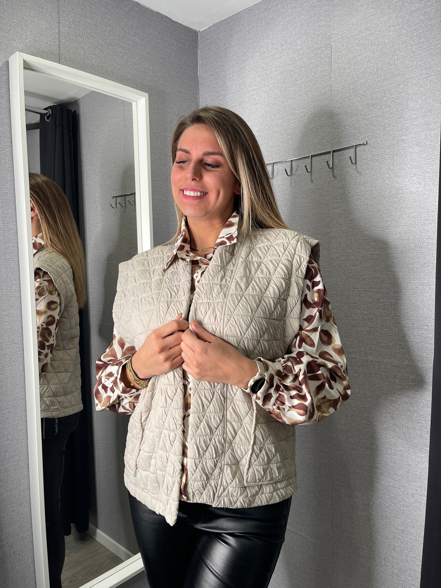 VESTE LAYA BEIGE