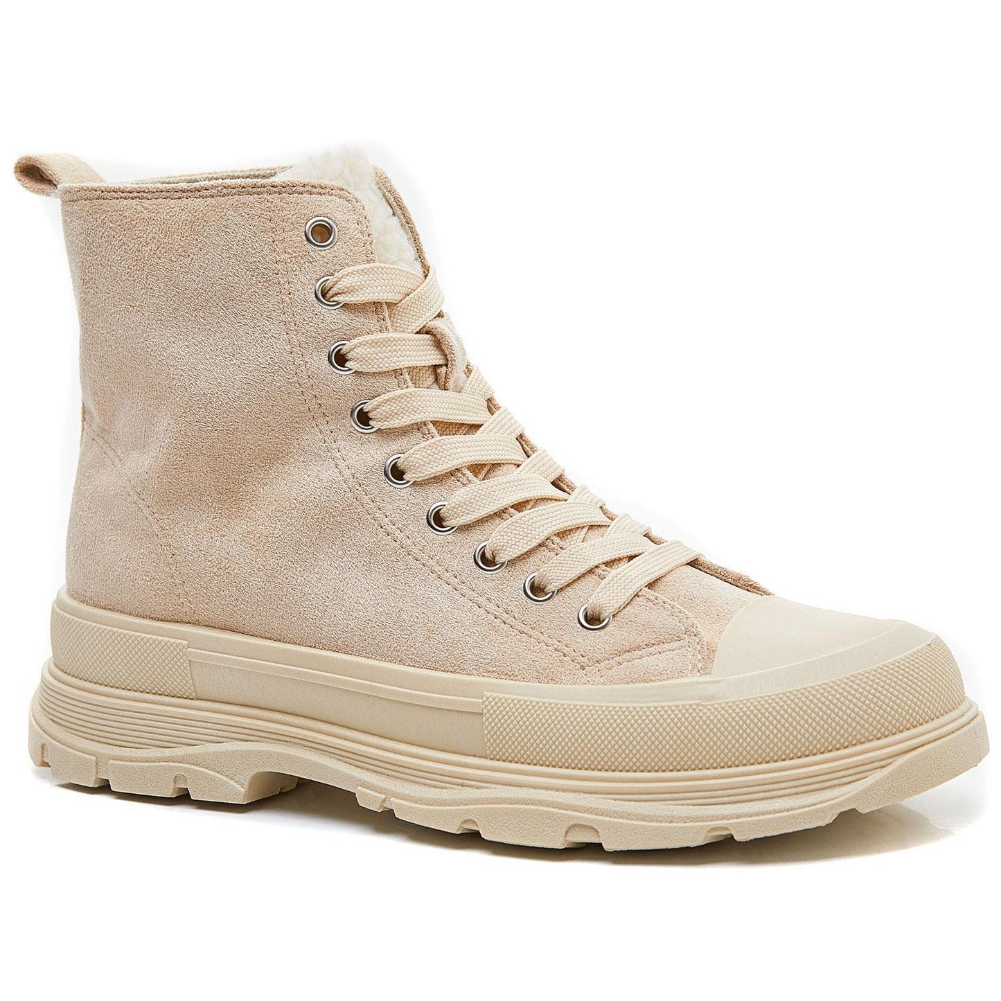 BOTTINES BEIGE