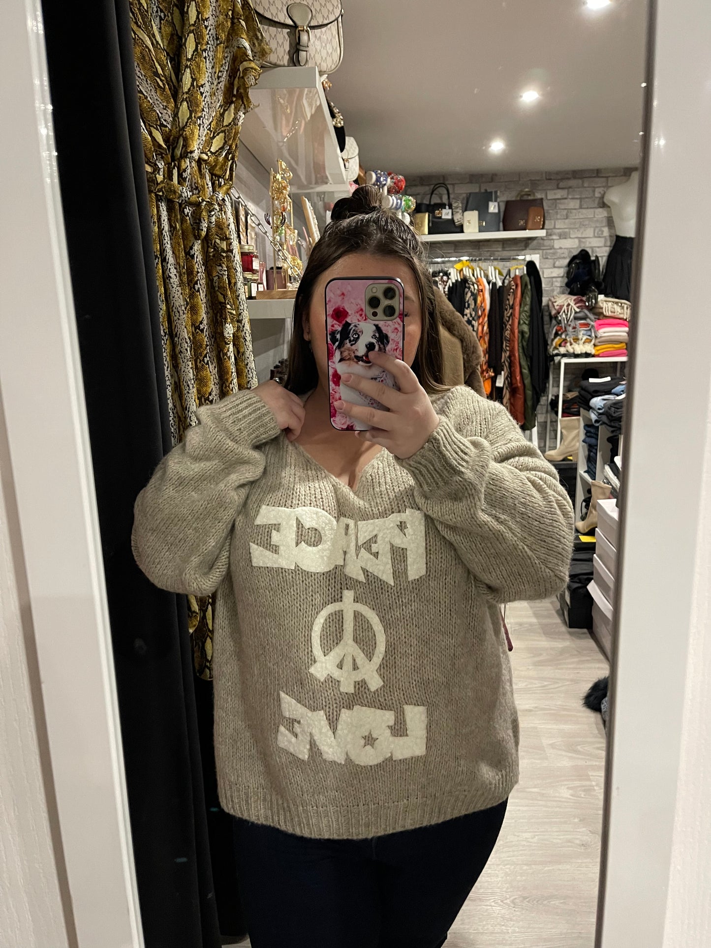 PULL PEACE BEIGE