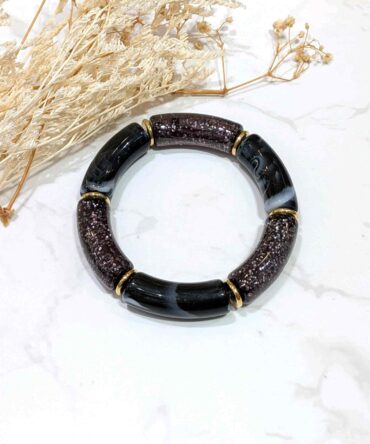 BRACELET ASSIA NOIR