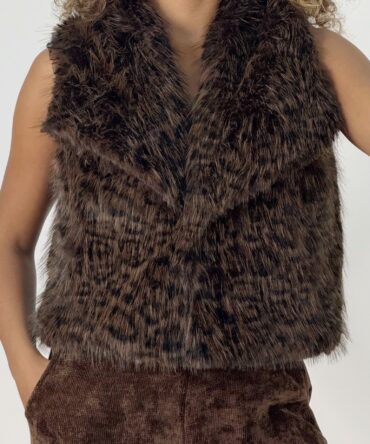 VESTE FOURRURE ISRA VEGAN