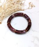 BRACELET ASSIA BORDEAUX
