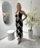 ROBE ILY NOIR / BEIGE