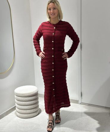 ROBE ELLA BORDEAUX