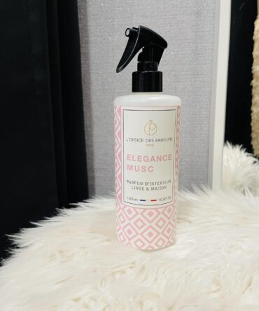 PARFUM D'INTÉRIEUR LINGE & MAISON - ÉLÉGANCE MUSC