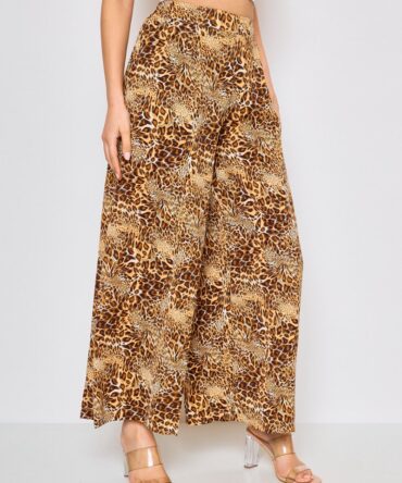 PANTALON TESSA LÉOPARD