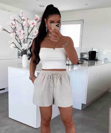 SHORT LUMIA BEIGE